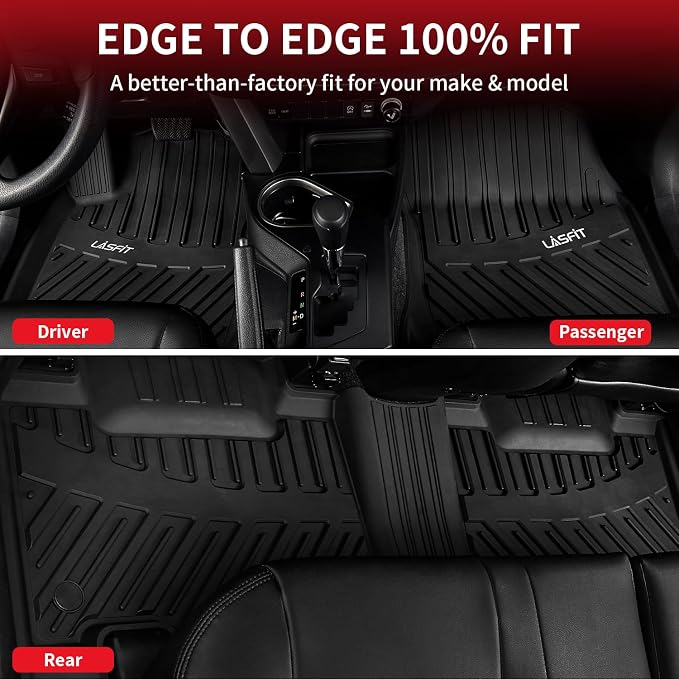 LASFIT Floor Mats for Toyota RAV4 2013-2018 All Weather Floor Liner for rav4 - Image 3