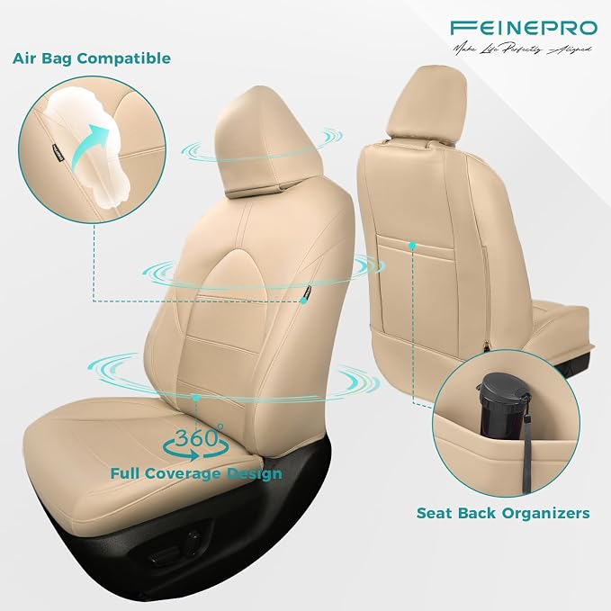 for Toyota Camry Seat Covers LE SE SE Nightshade 2018 2019 2020 2021 2022 2023 - Image 3
