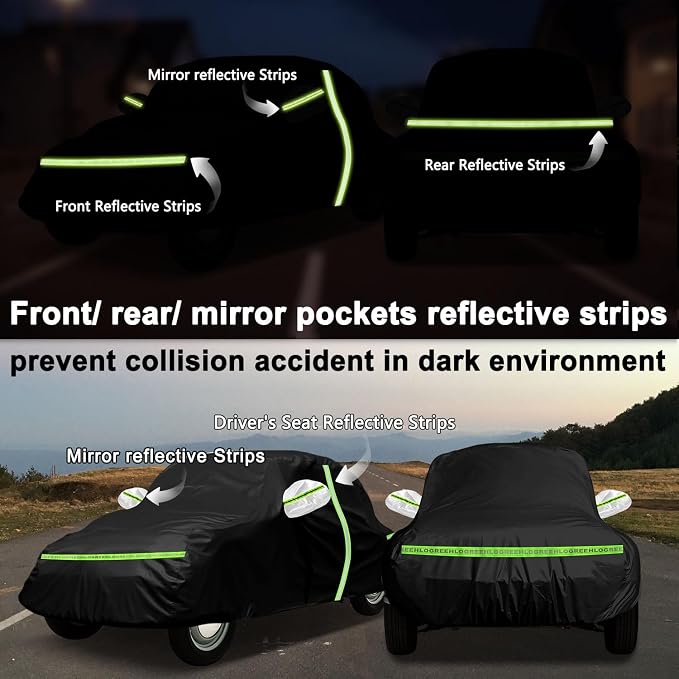 Car Cover for 1960-1980 Beetle Bug Sedan 2-Door, Full Exterior Car Covers for - Image 4