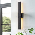 Modern Outdoor Wall Light Fixtures 27.2" Black Outdoor Porch Lights Exterior by Zicbol