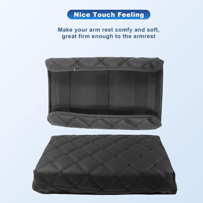 CDEFG Center Console Cover for 2022 2023 2024 Santa Cruz Pickup Truck Armrest - Image 6