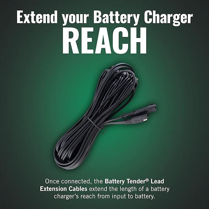 Battery Tender 12 Foot Extension SAE Cable - Image 3