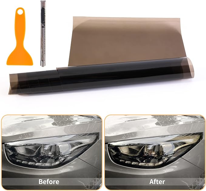 Car Headlight Taillight Tint Film - Image 5