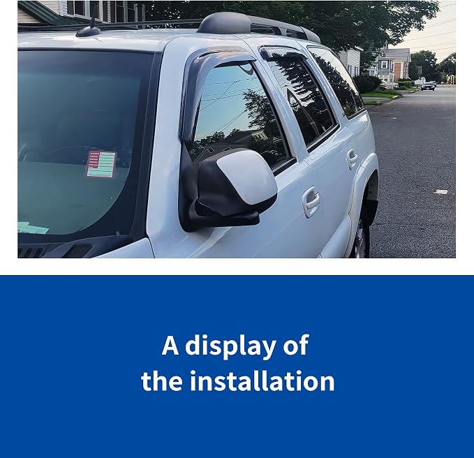 Smoke Sun/Rain Guards Window Visors Compatible - Image 9