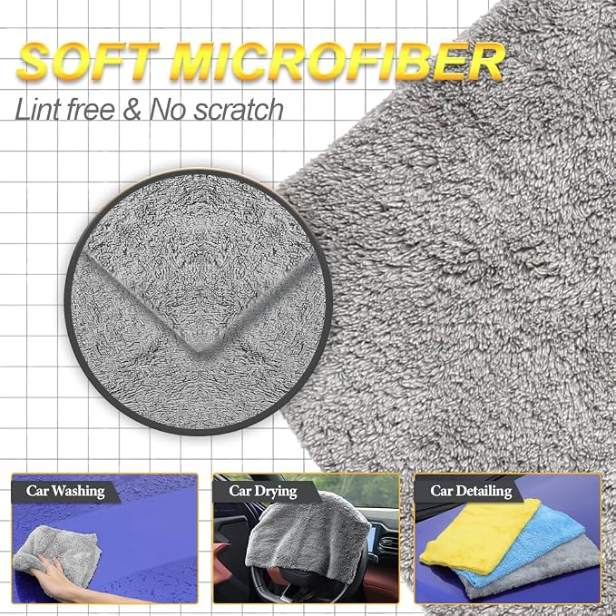 Coral Fleece Car Wash Cleaning Towel - Image 6