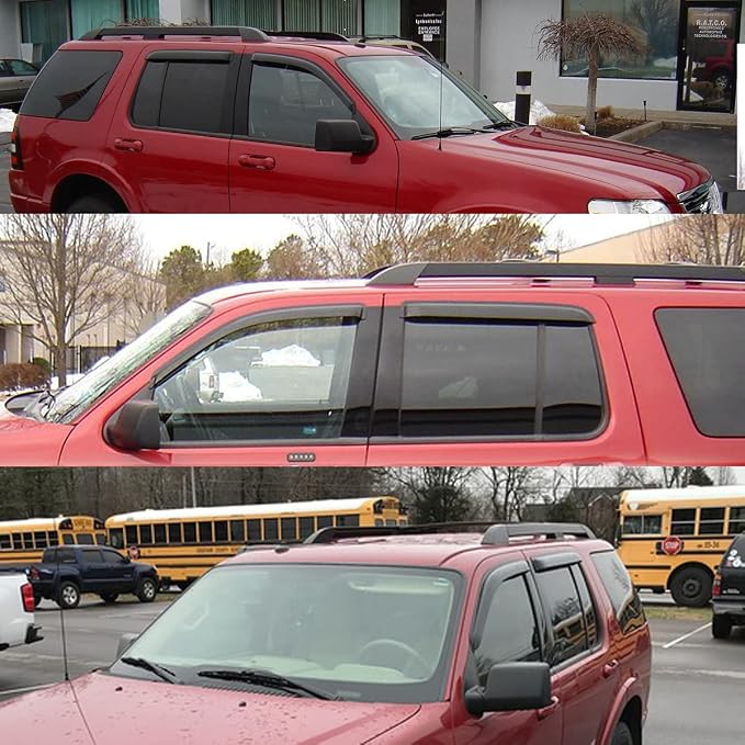 Side Window Wind Deflector, Window Visor fit - Image 3