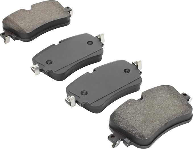 Premium Semi-Metallic Rear Brake Pads Compatible - Image 2