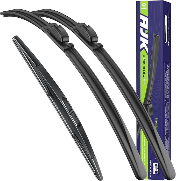 AJK Wiper Blades for Honda Fit 2009 2010 2011 2012 2013 2014 2015 2016 2017 by AJK