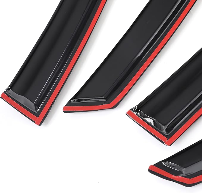 Rain Guards Side Window Visor Vent Outside Mount - Image 9