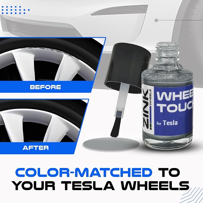Premium Tesla Wheel Curb Rash Repair Kit - Image 5