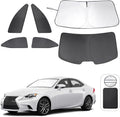 TINGLU Window Shades for Lexus is Sedan 2014-2020 Accessories Car Side Full by TINGLU