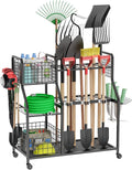 Garden Tool Organizer for Garage, 3 Tier Utility Yard Tool Organizer and by Felnuhee