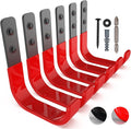 4 Inch Garage Hooks, 6 Pack Heavy Duty Wall Hooks by SunVFaFa