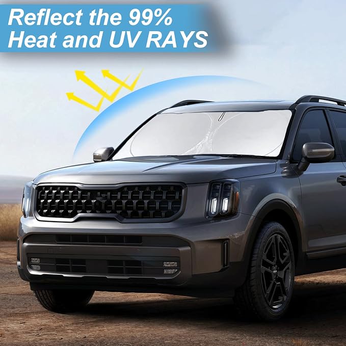 Custom Fit Telluride Windshield Sunshade - Image 2