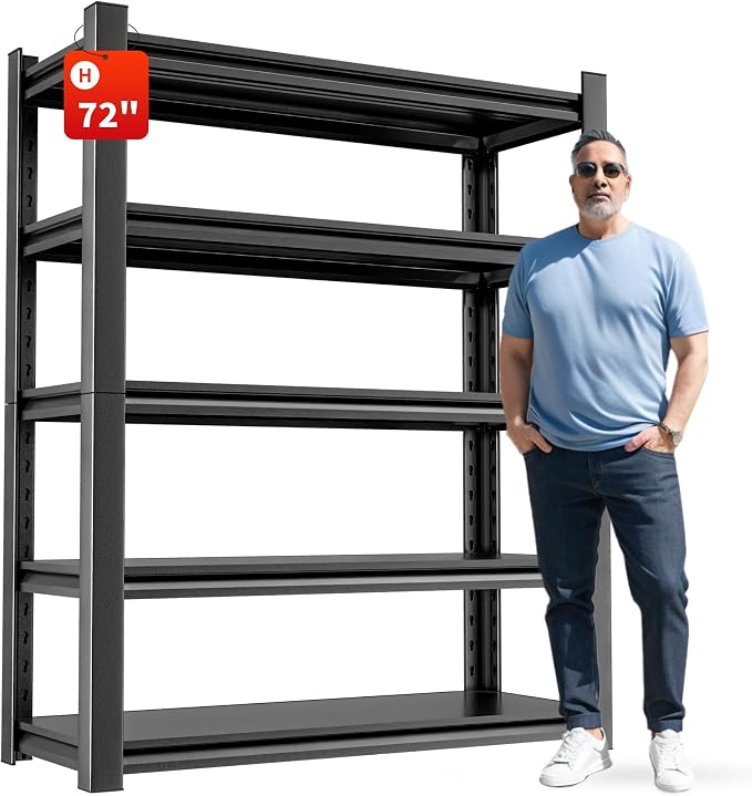 Storage Shelves Garage Shelving Heavy Duty by OLLRRACT