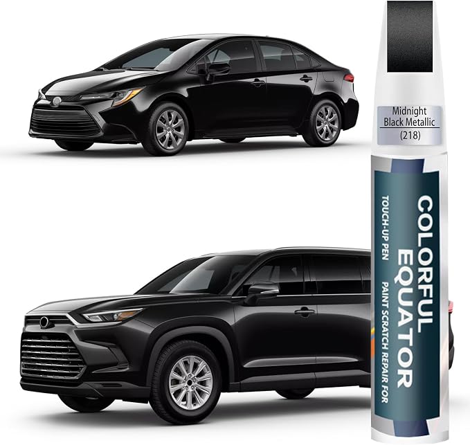 218 Attitude/Midnight Black Metallic Touch Up Paint by SNSIR