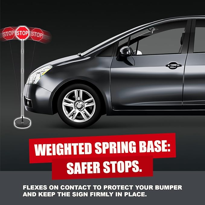 Securityman Garage Stop Sign Parking Aid | Garage Stoppers - Image 6