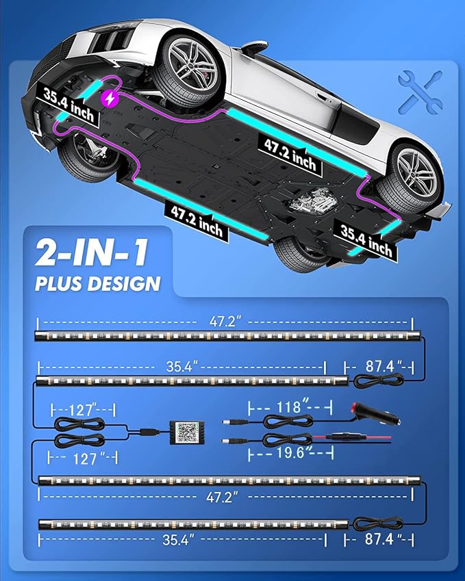 Exterior Car LED Strip Lights - Image 5