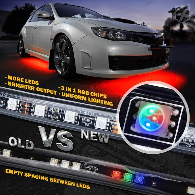 Xprite 4Pcs Underglow LED Lights - Image 2
