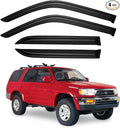 Window Visors Rain Guards for 1996-2002 Toyota 4Runner, Out-Channel Window Vent by YQAUTEC