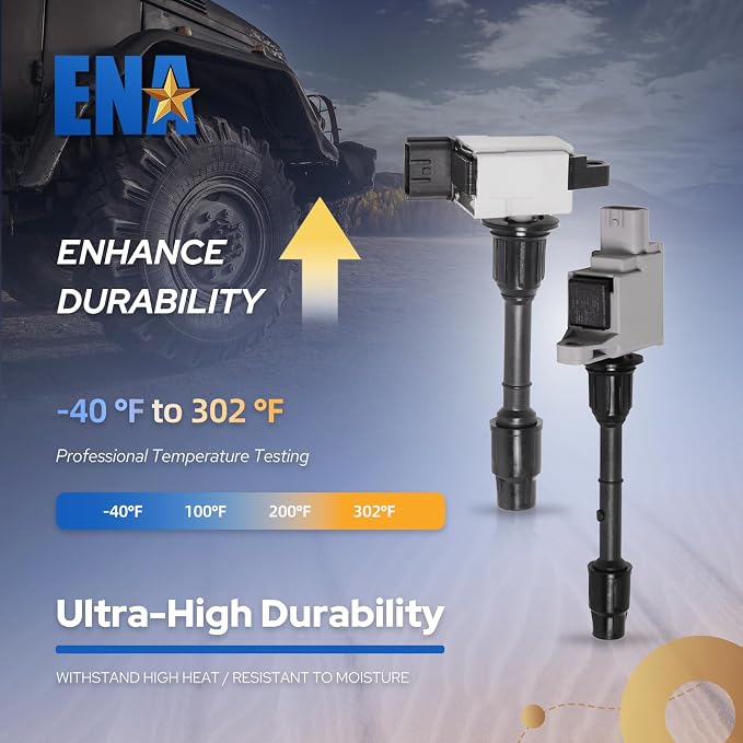 ENA Set of 6 Ignition Coil Pack 2000 2001 3.3 3.5 Compatible - Image 6