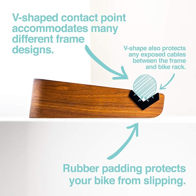 WOKK Wooden Bike Wall Mount - Image 6