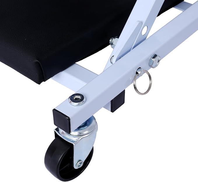Mechanic Creeper and Stool, 2-in-1 Garage Tool, 300 lbs Capacity, Low Profile - Image 8