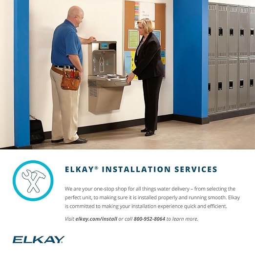 Elkay EZSG8L Cooler, Light Gray Granite - Image 3