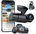 Vantrue N4S 3 Channel Front Inside Rear Dash Cam, 2.7K+1440P+1440P WiFi Dash by VANTRUE