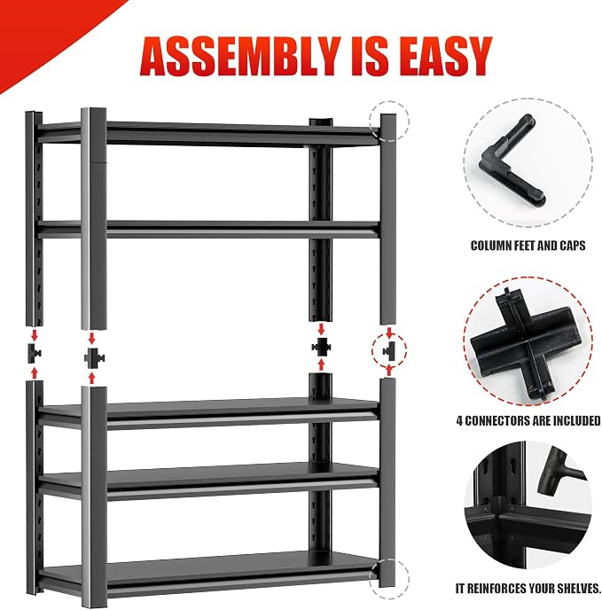 Storage Shelves Garage Shelving Heavy Duty - Image 7