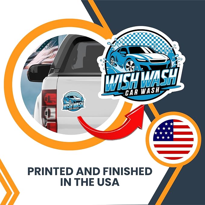 Magnet Me Up Custom Car Magnet – Personalized Die-Cut Magnetic Decal, - Image 3