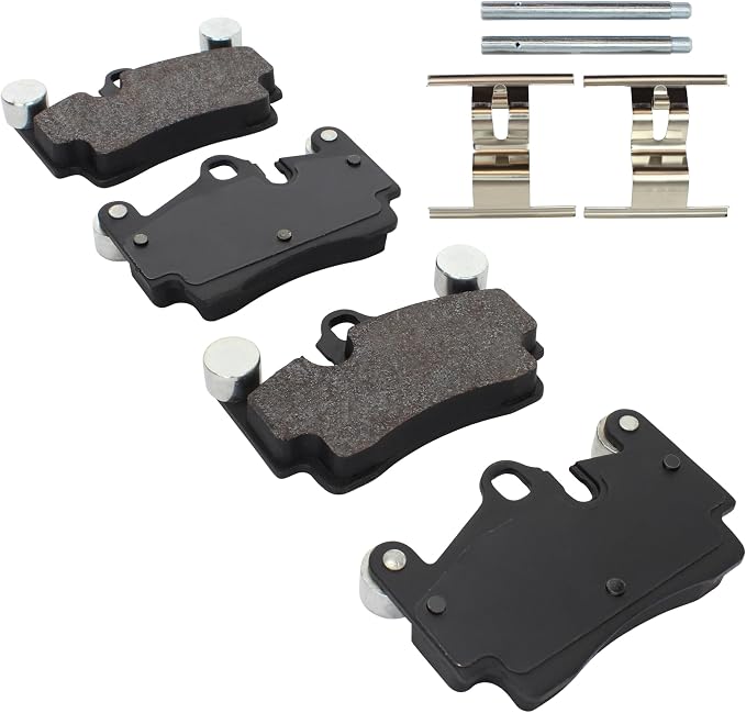 Premium Ceramic Rear Brake Pads Compatible - Image 2