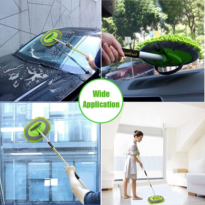 62" Car Wash Brush Mop Kit - Image 5