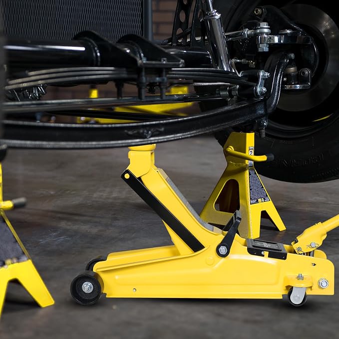 YELLOW JACKET 2.5 Ton Trolley Jack Hydraulic Low Profile Floor Jack - Image 7