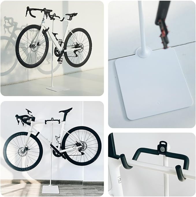Rcool Carbon Steel Bike Stand, Adjustable 24-51in, Home Garage Parking Rack - Image 4