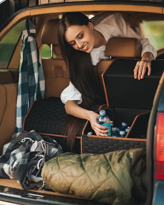 Car Organizers Set SUV Sedan Truck – Foldable Storage Boxes - Image 9