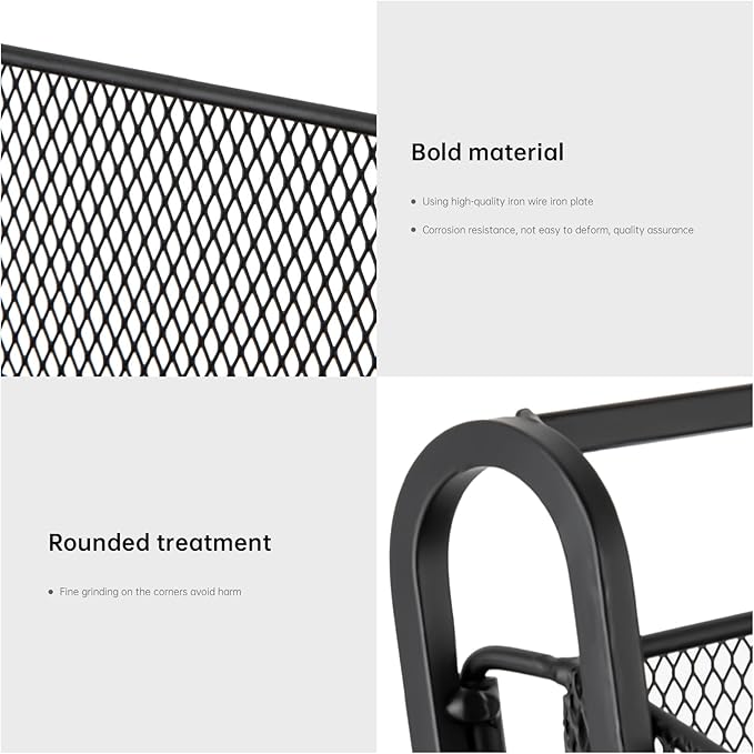 Retail Display Rack 4-Tier Market Merchandise Display Shelf Tabletop Fruit - Image 6