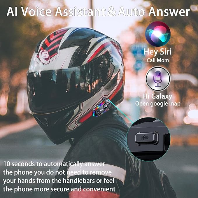 FEYA Motorcycle Helmet Speakers - Image 4
