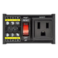 DIN Rail Mount AC 120V NEMA 5-15R Single Receptacle Outlet Power Strip Module by OONO