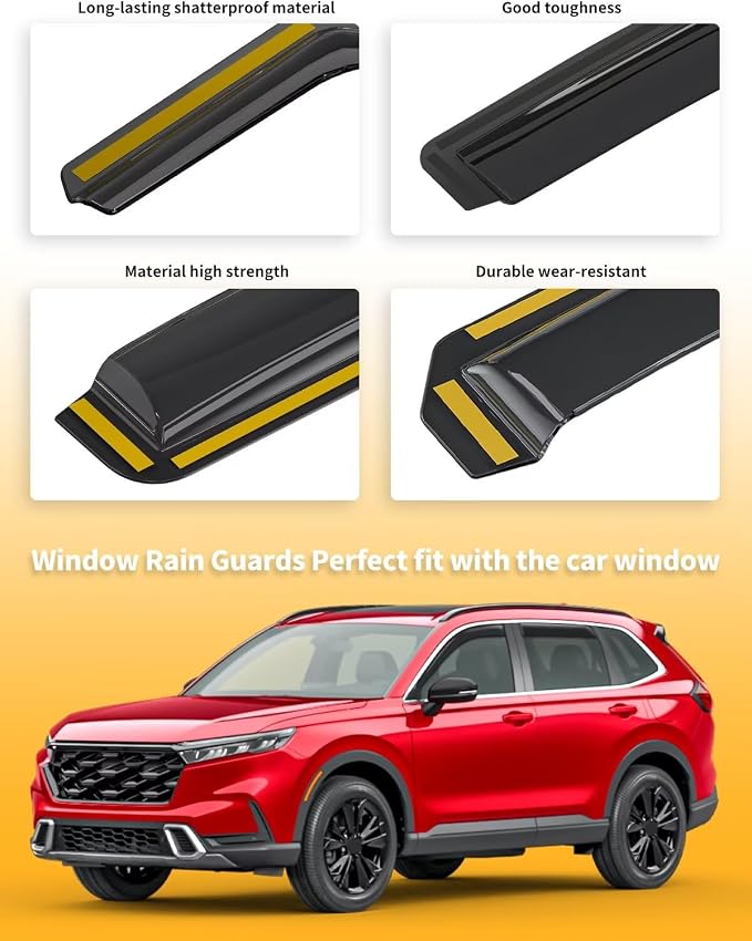 in-Channel Window Rain Guards Fit - Image 8