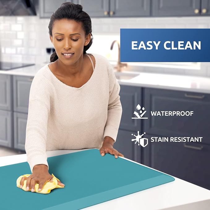KitchenClouds Kitchen Mat Cushioned Anti Fatigue Kitchen Rug 17.3"x39" - Image 3