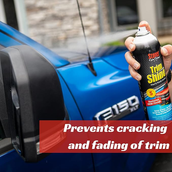 Stoner Car Care 91034-2PK Trim Shine – Vinyl and Plastic Protectant Coating - Image 5