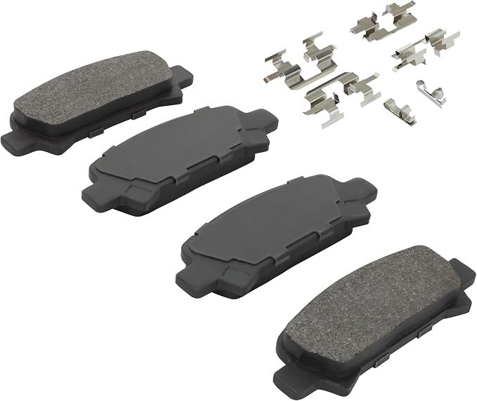 Premium Ceramic Rear Brake Pads Replacement - Image 2