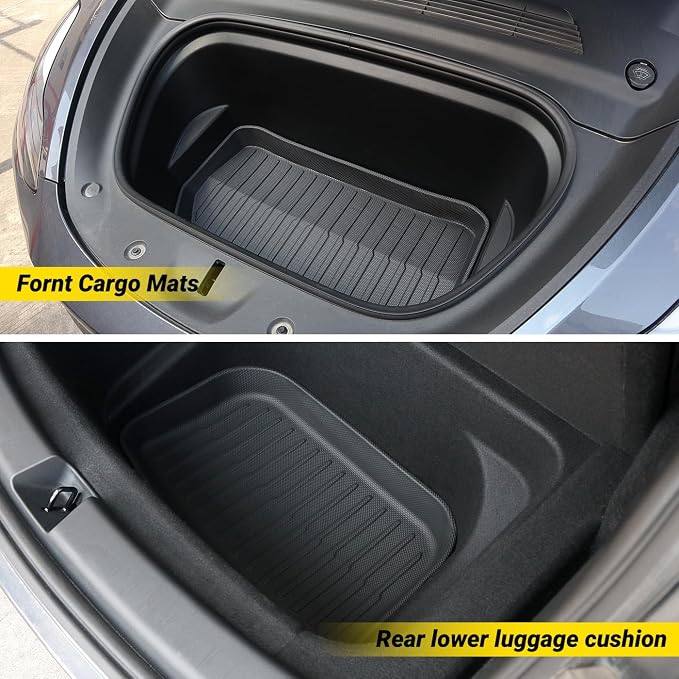 Floor Mat for New Model Y Juniper 2025 2026 9PCS Floor Mats - Image 4