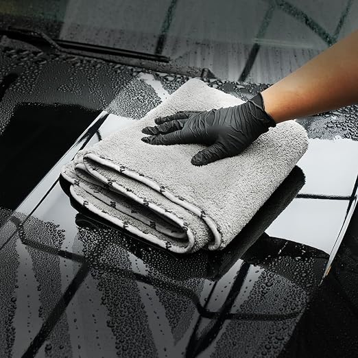 SPTA Car Microfiber Towels Woolly Mammoth Large, Super Absorbent and Soft - Image 7