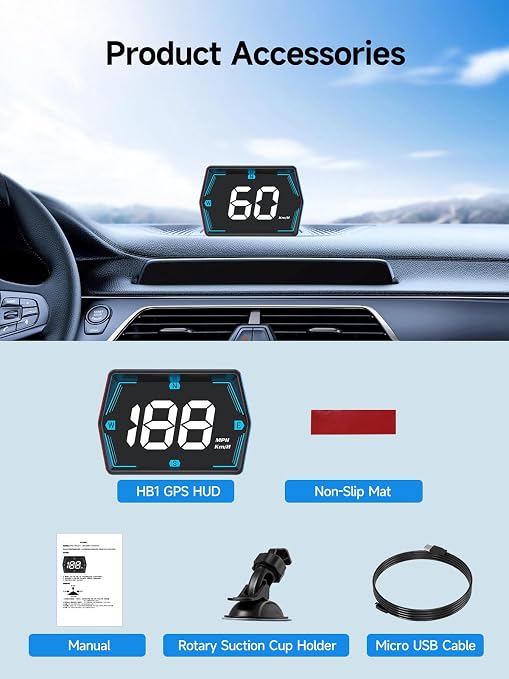 Moman Car HUD Digital Speedometer - Image 9