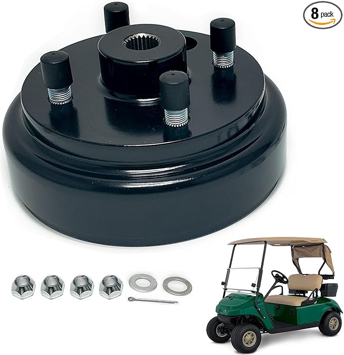 Golf Cart Brake Drum Assembly Kit Compatible by LOSTAR