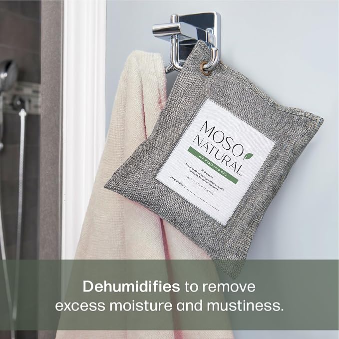 Moso Natural Air Purifying Bag 200g Bamboo Charcoal Odor Absorber - Image 10