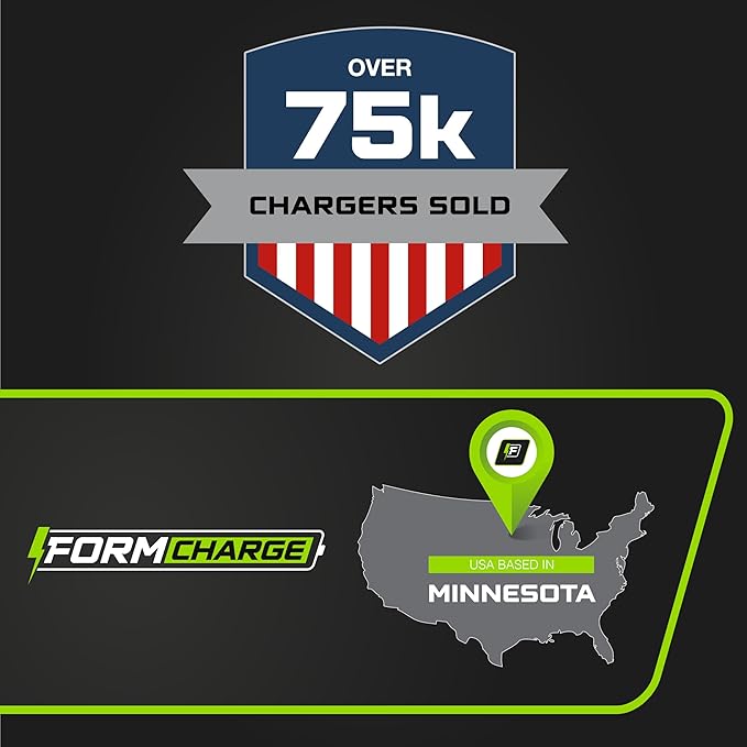 FORM 24 Volt Battery Charger for Genie Skyjack, JLG Scissor Lift, Electric - Image 6