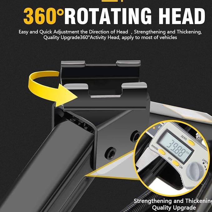 Scissor Jack for Car-3.0Ton 丨Car Jack Kit-Tire Jack丨Portable, 丨deal for SUV and - Image 3